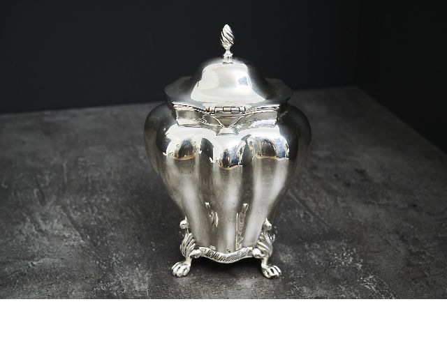 Tea Box Silver Zanolli Vintage 186997 Us0007530