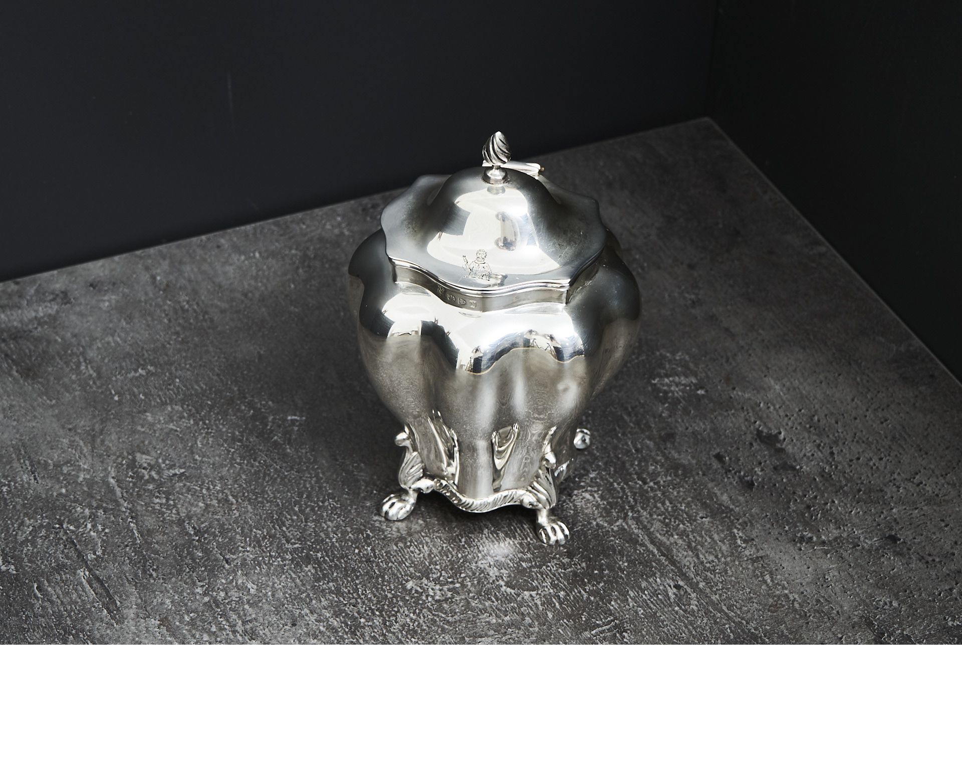 Tea Box Silver Zanolli Vintage 186997 Us0007530