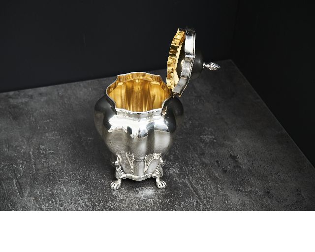 Tea Box Silver Zanolli Vintage 186997 Us0007530
