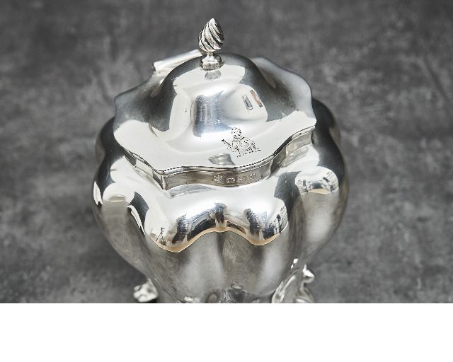 Tea Box Silver Zanolli Vintage 186997 Us0007530
