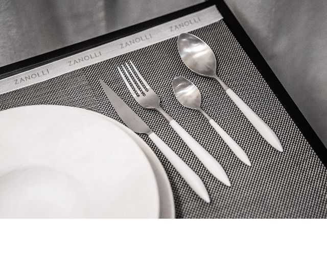 Cutlery Set Ares Steel White Bugatti 167592 963asb1004f004