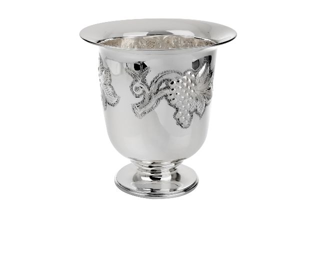 Secchio champagne argento cesello uva