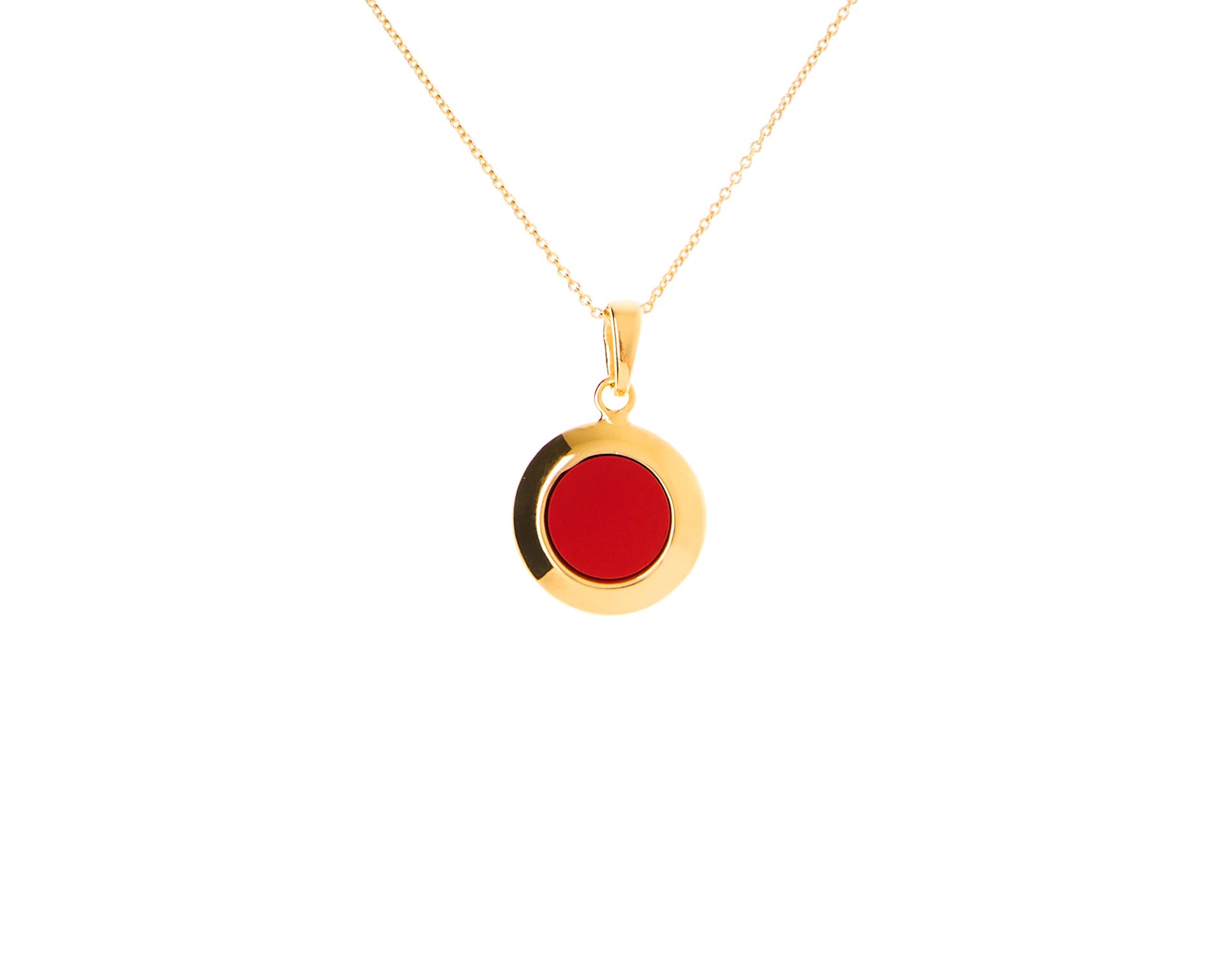 Collana Argento Dorato Con Ciondolo In Pasta Di Corallo Selezione Zanolli 176969 834cf2171dr
