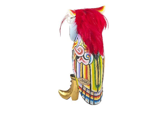 Owl Hugo M Hand Painted Toms Drag 49346 753td4024