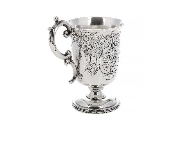 Mug Silver Birmingham Gb 1867 1868 Selezione Zanolli 133593 V78r0988