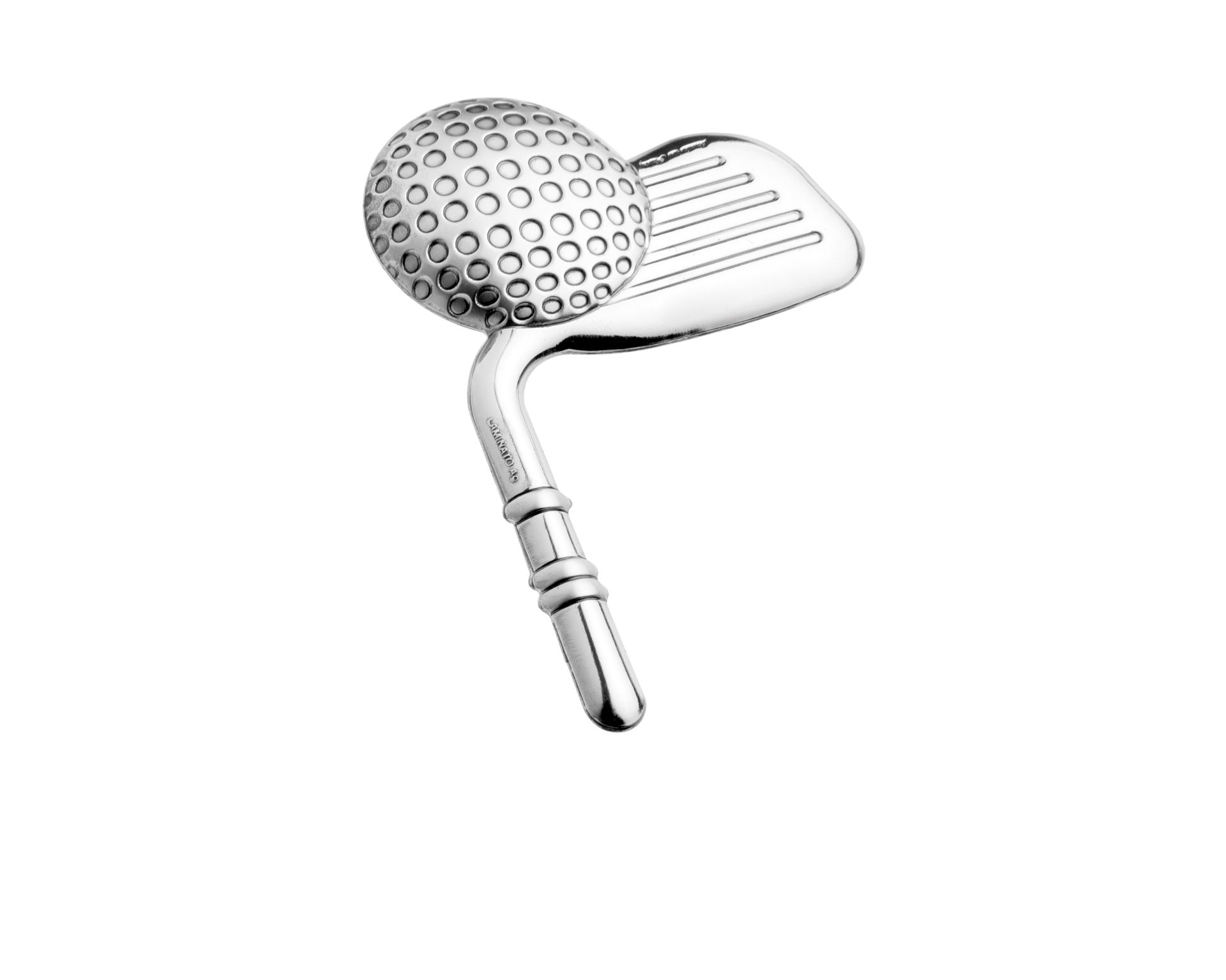 Plaque Golf Bilaminated Silver Selezione Zanolli