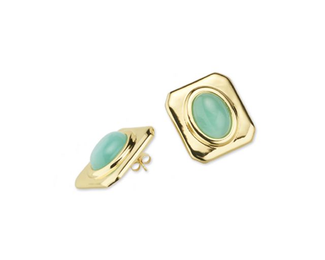 Earrings brass