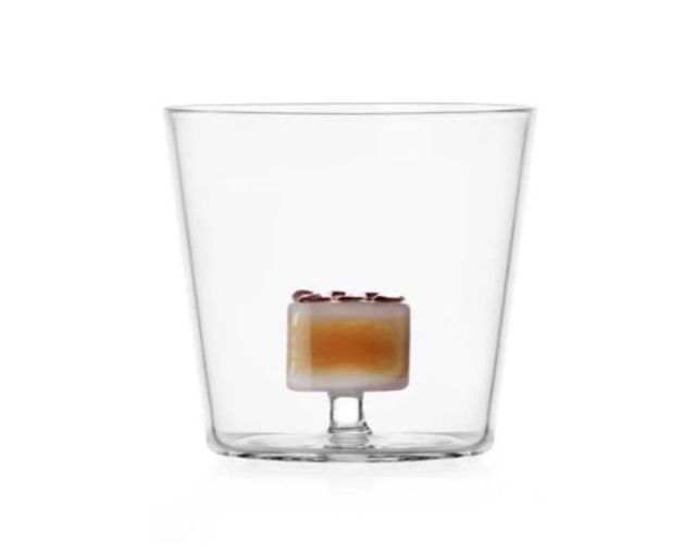 Tumbler glass patisserie mille-feuille