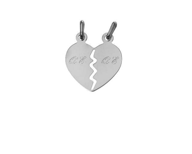 Pendant Heart Silver Selezione Zanolli 125689 611ci00037