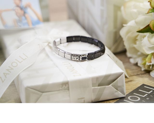 Bracelet Composable Steel Bicolor Superdad Nomination 184043 754brcsuperdad