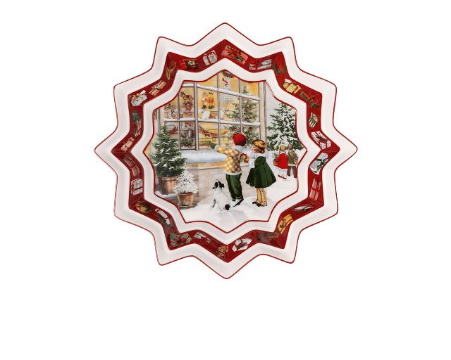 Idea regalo natale ciotola grande toy's fantasy porcellana negozio di giocattoli