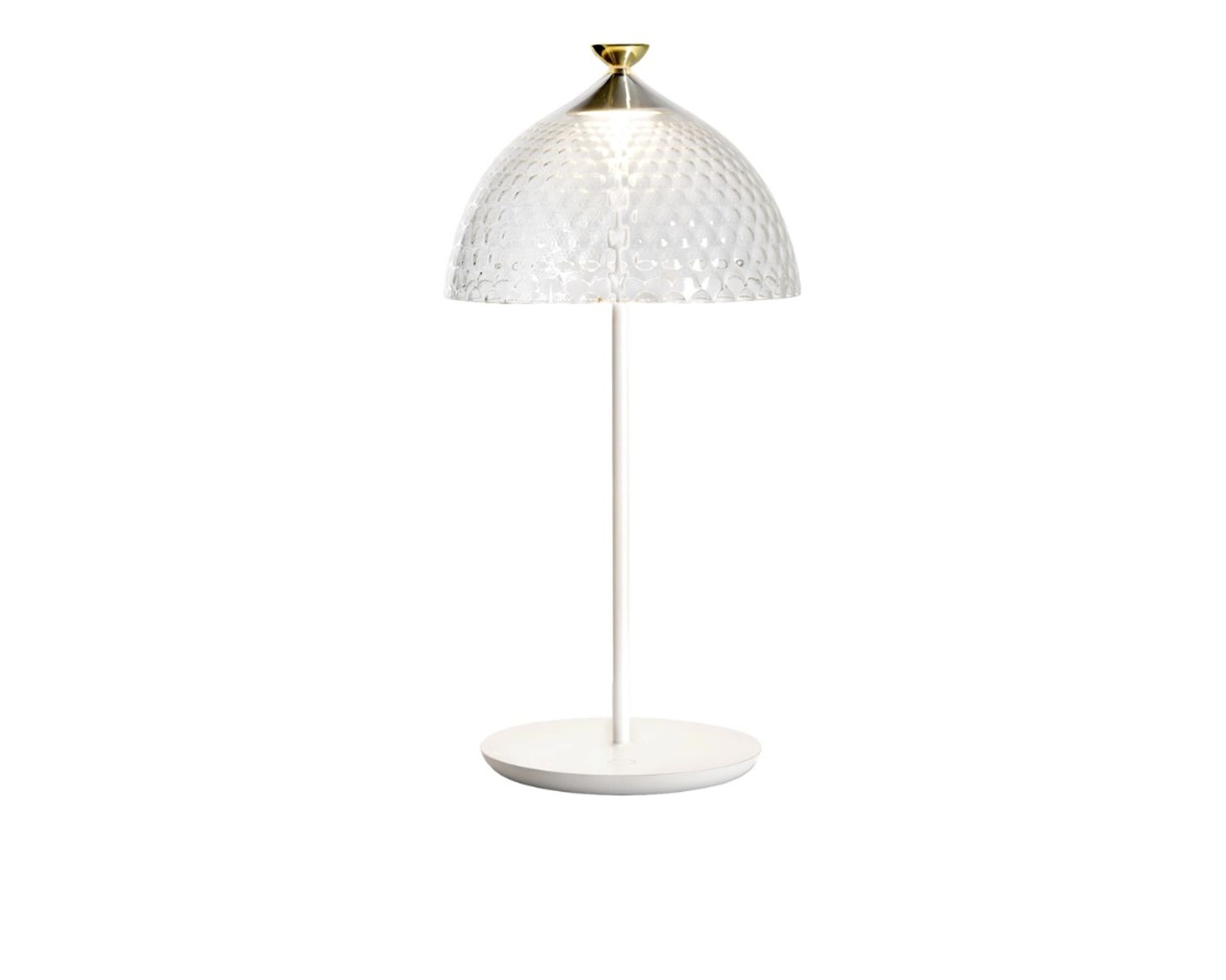 Pumo Lamp Trasparente E Bianco Kartell 186774 906g9500bt
