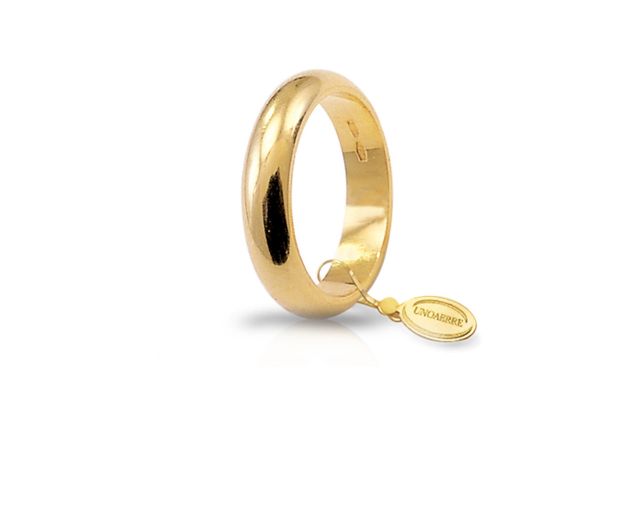 Fede classica oro 750‰ oro giallo