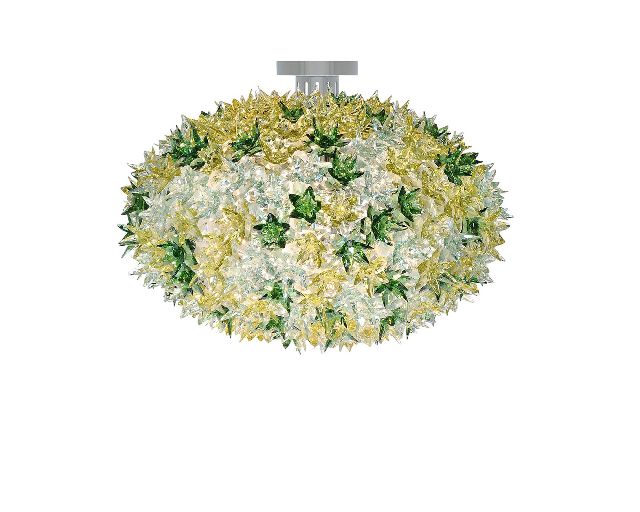 Suspension lamp bloom mint green