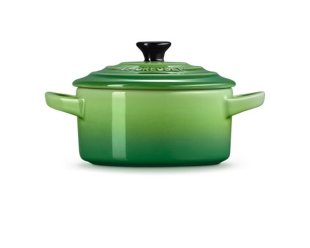 Mini cocotte stoneware bamboo green