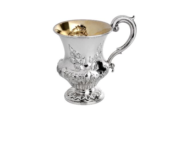 Mug argento 164 grammi londra (gb) 1843-1844
