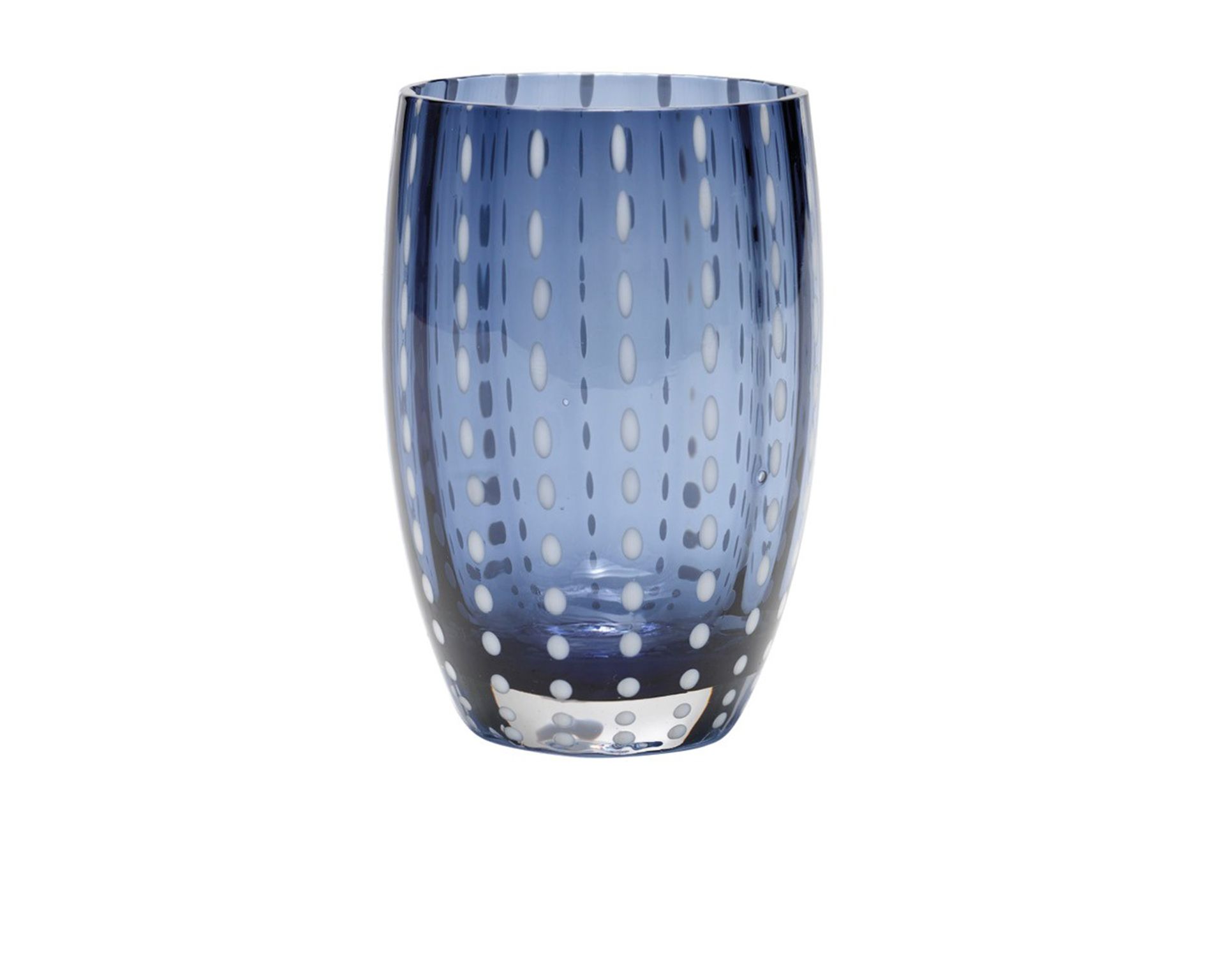 Bicchiere Tumbler Perle Grigio Blu Zafferano 175855 978pr00115