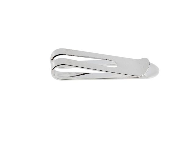 Fermasoldi Argento Con Righe Verticali Selezione Zanolli 148167 925fs422