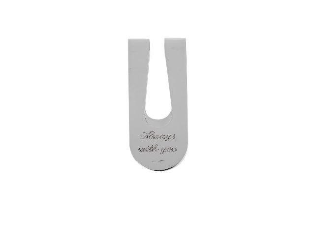 Fermasoldi Argento Con Righe Verticali Selezione Zanolli 148167 925fs422