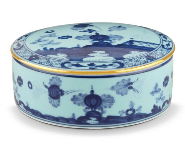 Box oriente italiano iris porcelain
