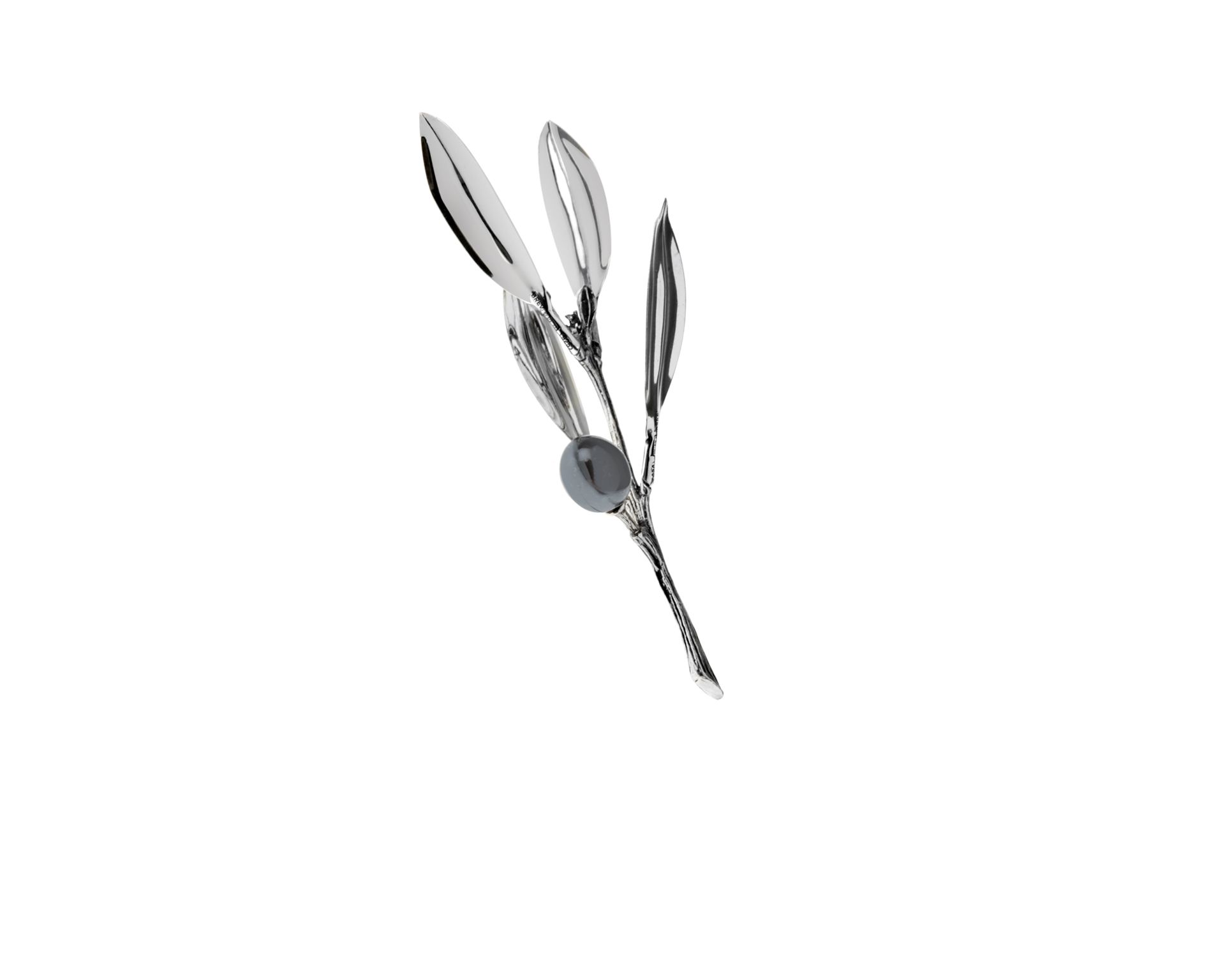 Bomboniera Olivo Argento 4 Foglie Lucide Selezione Zanolli 15396 595oll110