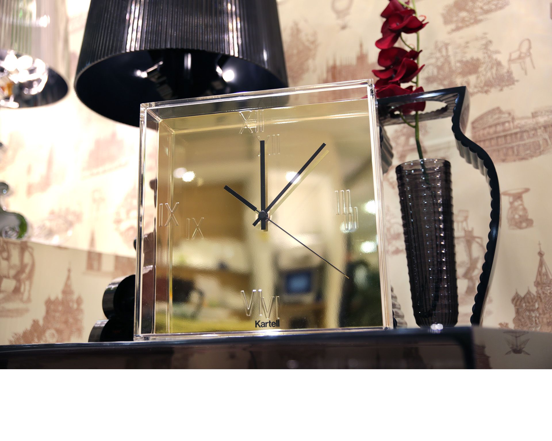 Orologio Da Parete Ticetac Colore Oro Metallizzato Kartell 131163 90601910gg