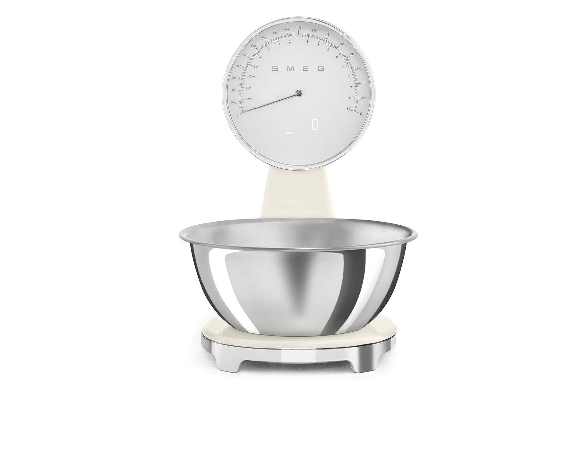 Bilancia Da Cucina 50s Style Panna Smeg 187116 891ksf01crww