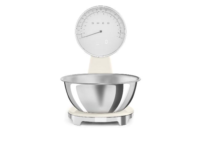 Bilancia da cucina 50's style panna