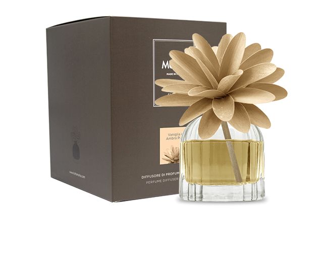 Profumatore Dambiente Flower Vaniglia E Ambra Pura Muha 176006 979h603