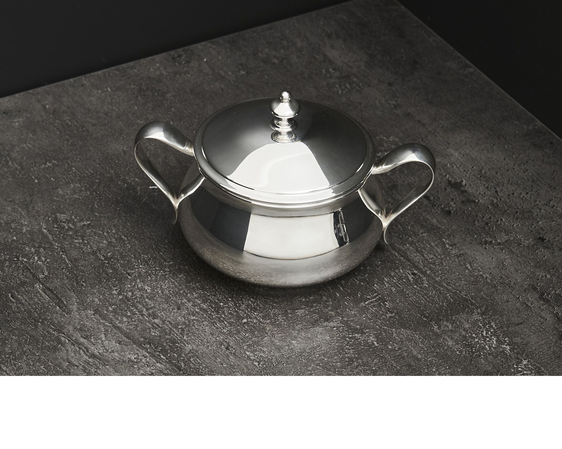 Sugar Bowl Silver Zanolli Vintage 187015 Us0007543