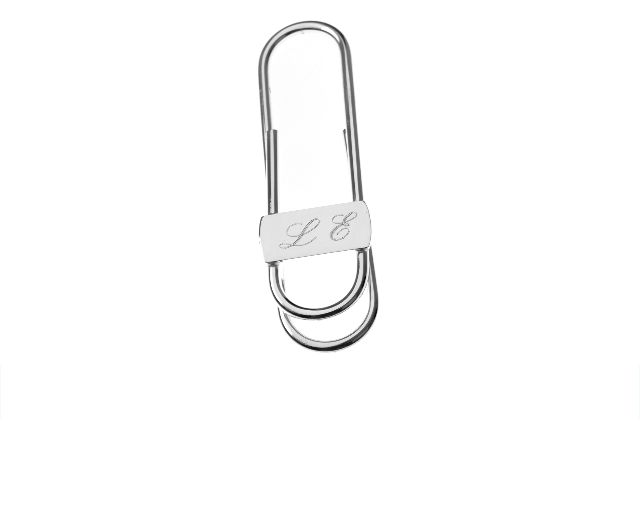 Money Clip Ideale Silver With Horizontal Band Selezione Zanolli 10613 2v541fs