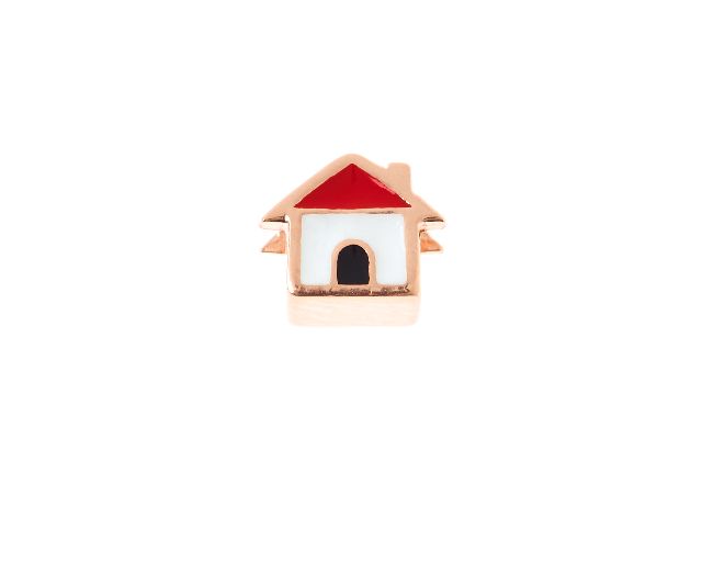 Home charm dancing names silver rosè with enamel