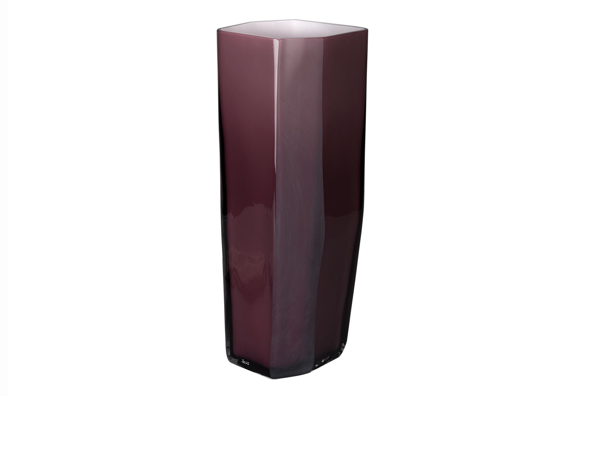 Vaso Torre Vetro Di Murano Ametista Carlo Moretti 127393 677113955am