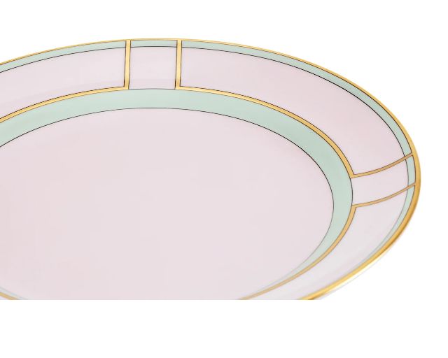 Piatto Dessert Diva Porcellana Rosa Richard Ginori 183587 F00800pt1100200d02