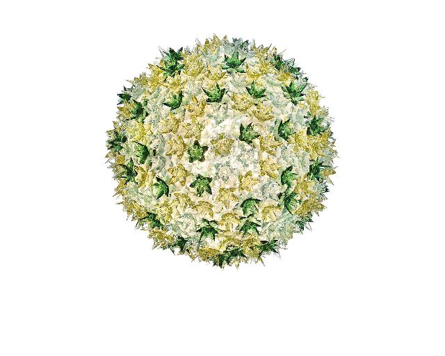 Lampada Sospensione Bloom Menta Kartell 148360 90609275mn