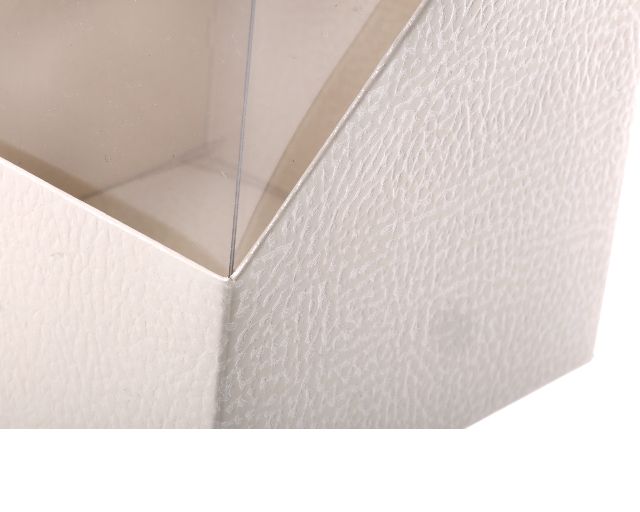 Favor Box Duo Pelle White 11 X 11 X H165 Selezione Zanolli