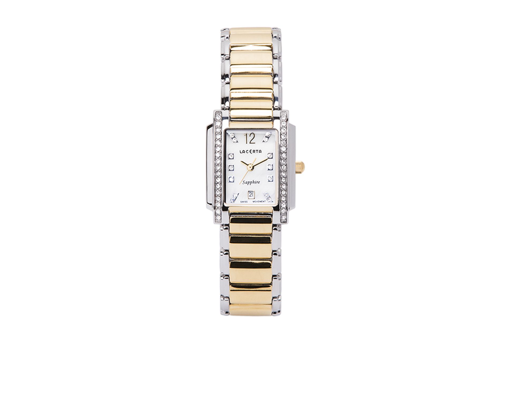 Orologio Da Polso Donna Confident Acciaio Con Zirconi Lacerta 178703 888lc104