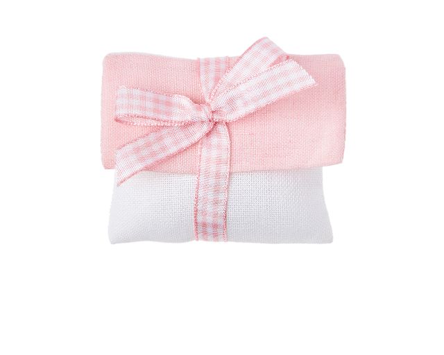 Favor sugared almonds white and pink