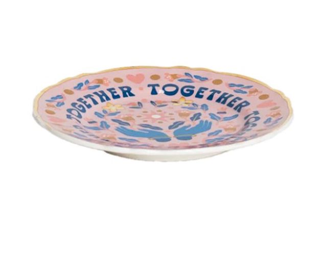 Plate The Love Party Porcelain Together Bitossi Home 173470 954car00003