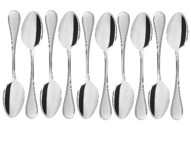 Table spoon set silver plated in english style
