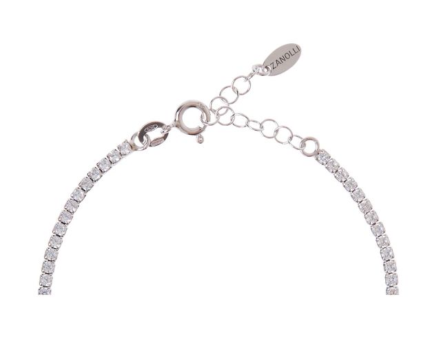 Tennis Bracelet Silver With White Zircons Selezione Zanolli 177922 726xbr254