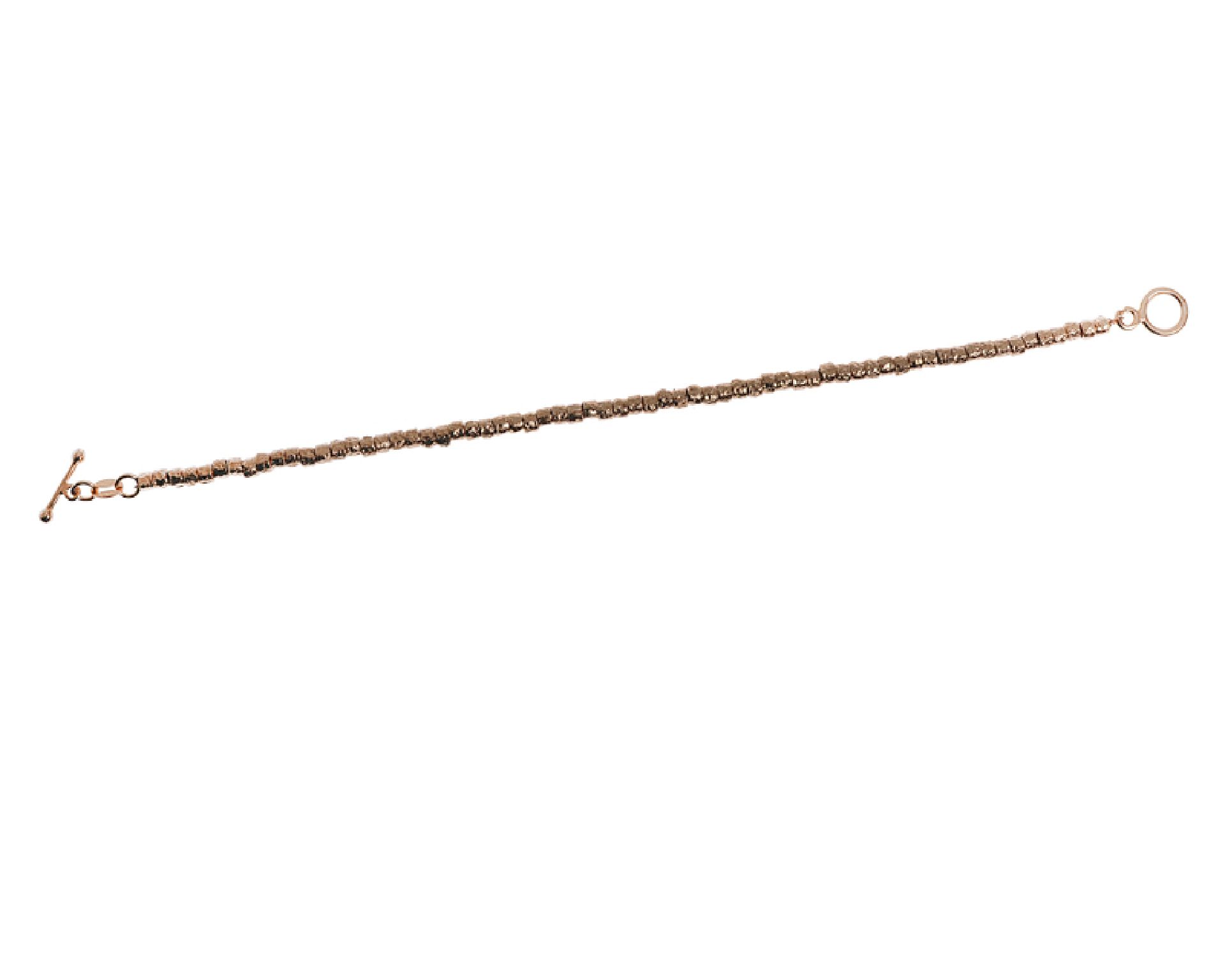 Bracelet Silver With Copper Nuggets Selezione Zanolli 139901 611brpepra0319