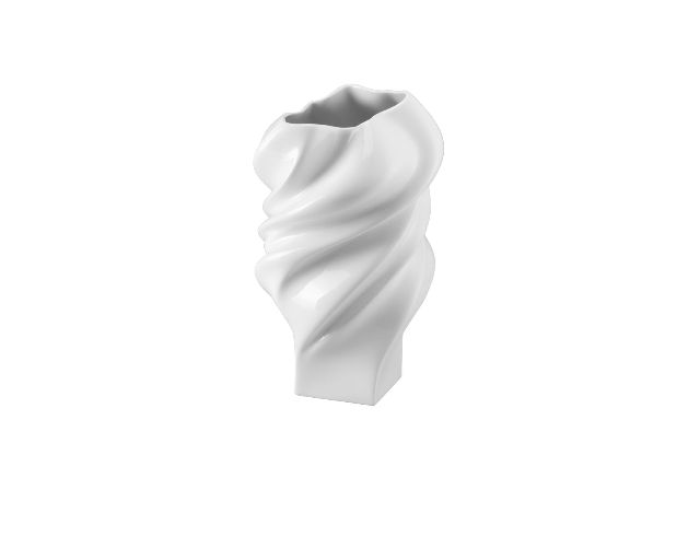 Vase squall porcelain white
