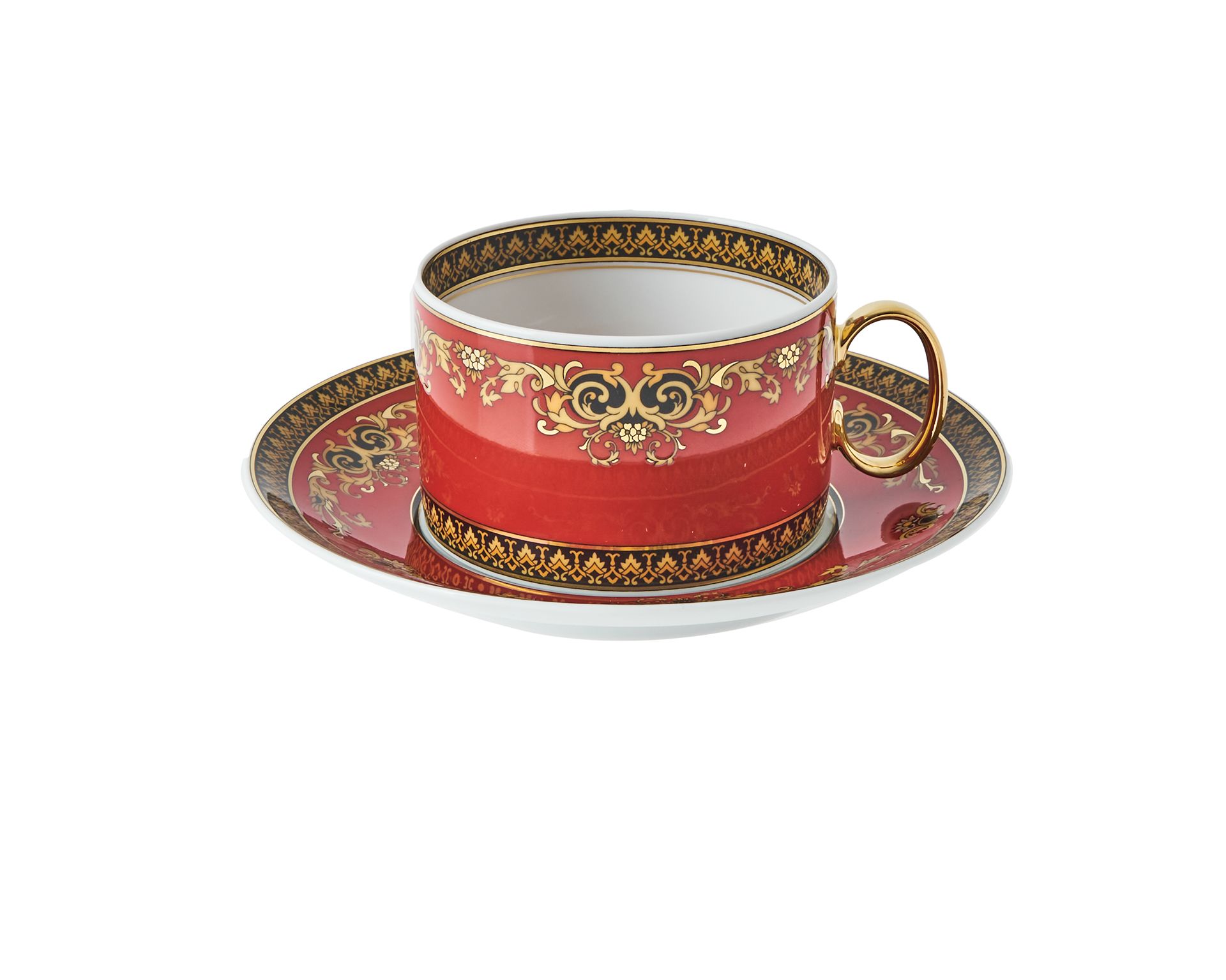 Tea Cup Medusa Porcelain With Saucer Versace 176109 I1933540960514640