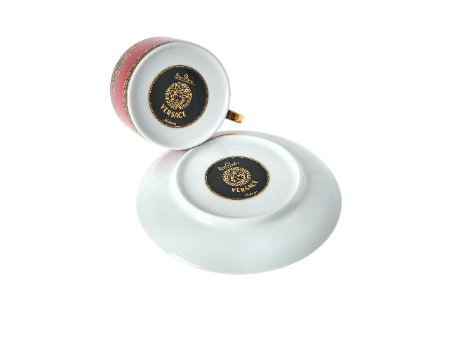 Tea Cup Medusa Porcelain With Saucer Versace 176109 I1933540960514640
