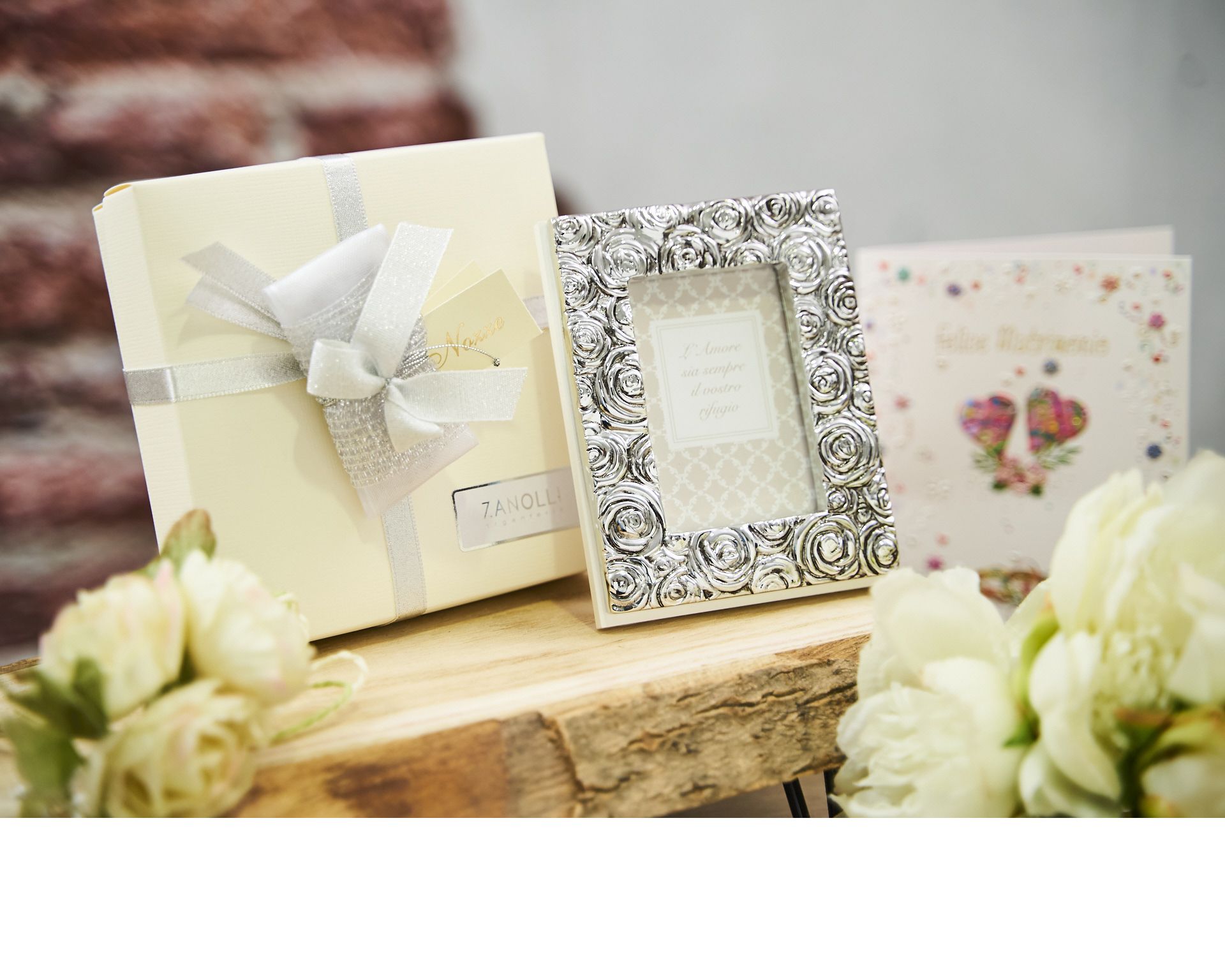 Cornice Con Decorazione Rose E Ciuffo Portaconfetti Selezione Zanolli 171206 890me1528hx