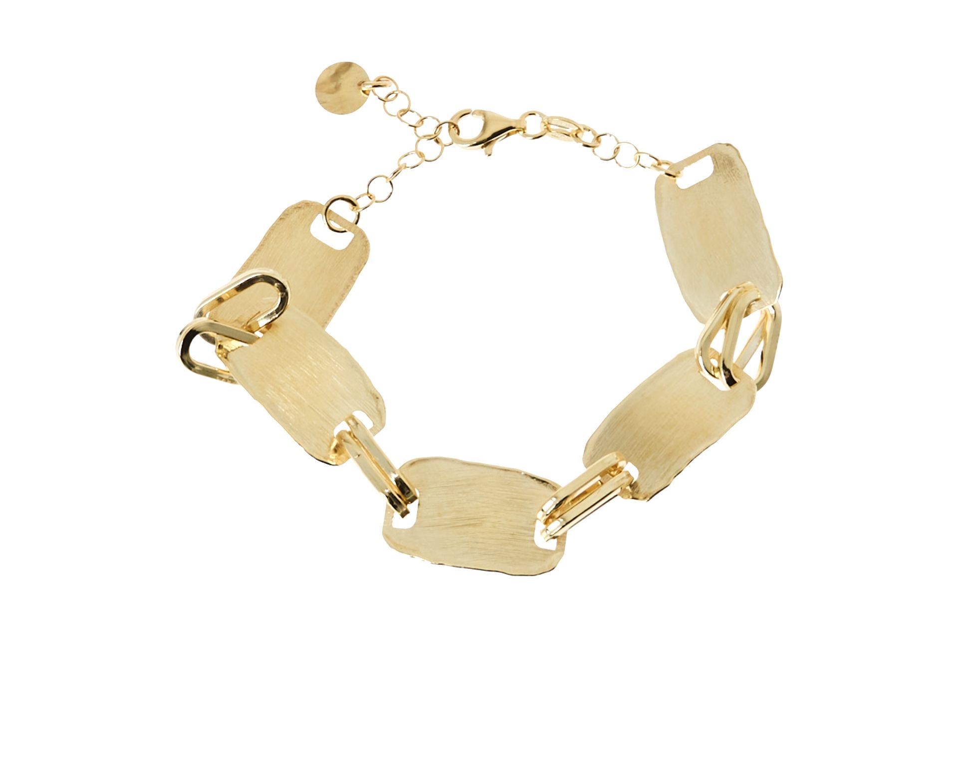 Bracciale Argento Dorato Satinato Selezione Zanolli 187798 611br00496