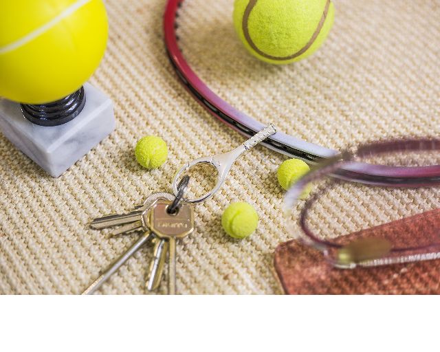 Portachiavi Tennis Argento Selezione Zanolli 131557 834pc270