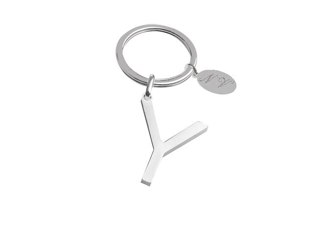Portachiavi Argento Lettera Y Selezione Zanolli 10969 2vpcy