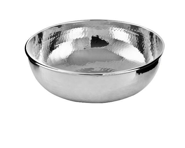 Round bowl silver